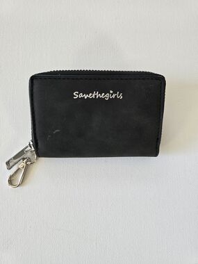 Savethegirls Black Zip Wallet
